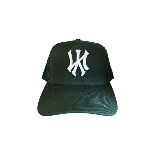 NY MONOGRAM- GREEN SNAPBACK