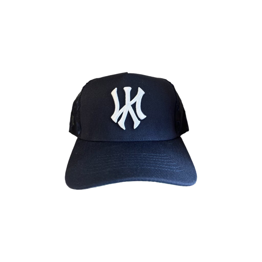 NY MONOGRAM-NAVY SNAPBACK