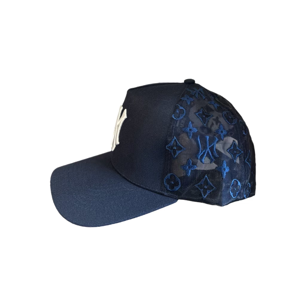 DETROIT MONOGRAM-NAVY SNAPBACK