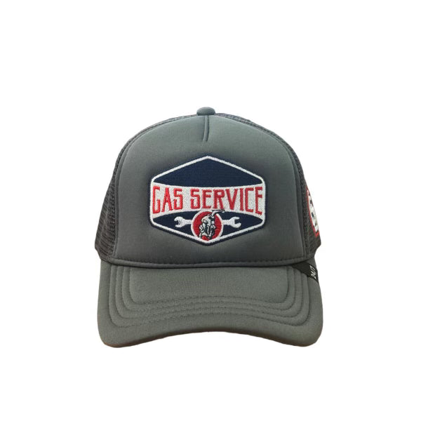 DARK GRAY GAS SERVICE TRUCKER HAT