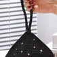 SPARKLING BLACK WOMEN PURSE