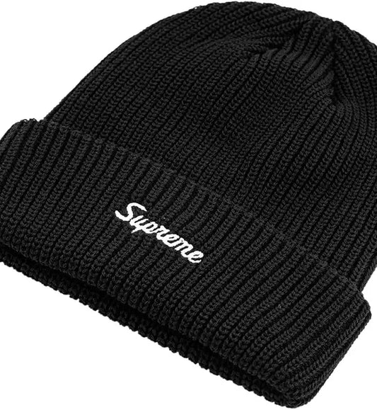SUPREME Loose Gauge Beanie “Black”