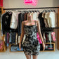 ED HARDY MESH MINI DRESS (IVORY)