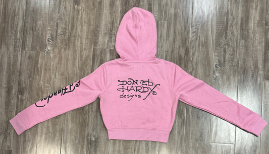 ED HARDY HOODIE (PINK)