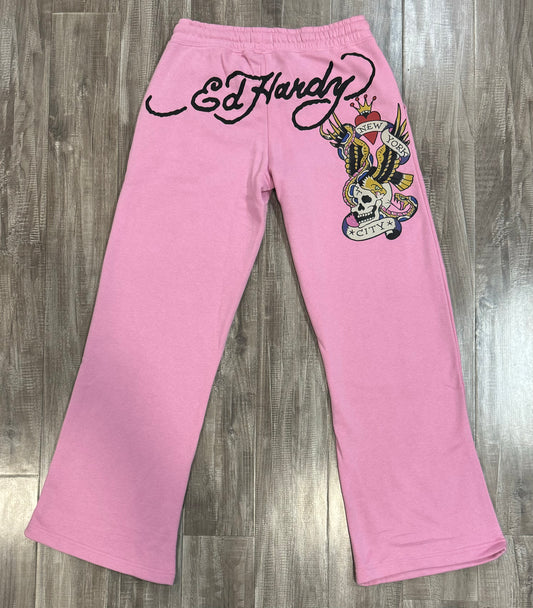 ED HARDY PANTS (PINK)