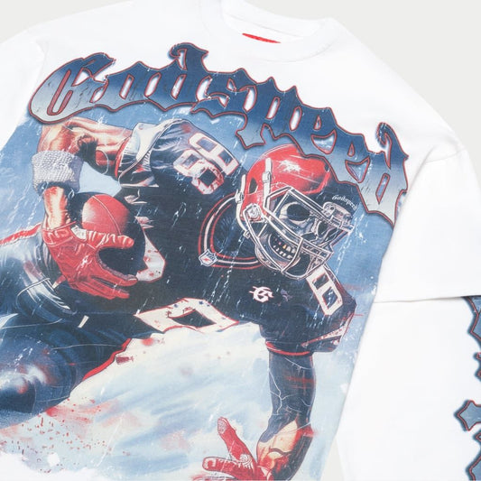 GODSPEED Endzone Dual Layered T-Shirt (white)