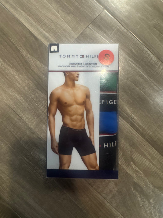 TOMMY HILFIGER Microfiber Boxers (Green,Blue,Navy