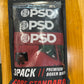 PSD Boxer Briefs 3 Pack (Red,Grey,Black)