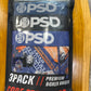PSD Boxer Briefs 3 Pack (Blue and Black)