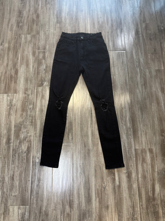 Women’s Charcoal Skinny Jeans