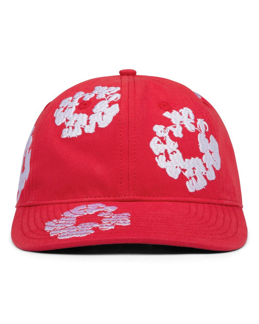 DENIM TEARS RED CAP