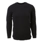 Rich Cotton Black Slim Fit Waffle Thermal Longsleeve