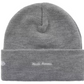 Supreme New Era Box Logo Beanie (FW25) Heather Grey