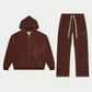 Godspeed OG Logo Stitched Sweatsuit (Mocha)