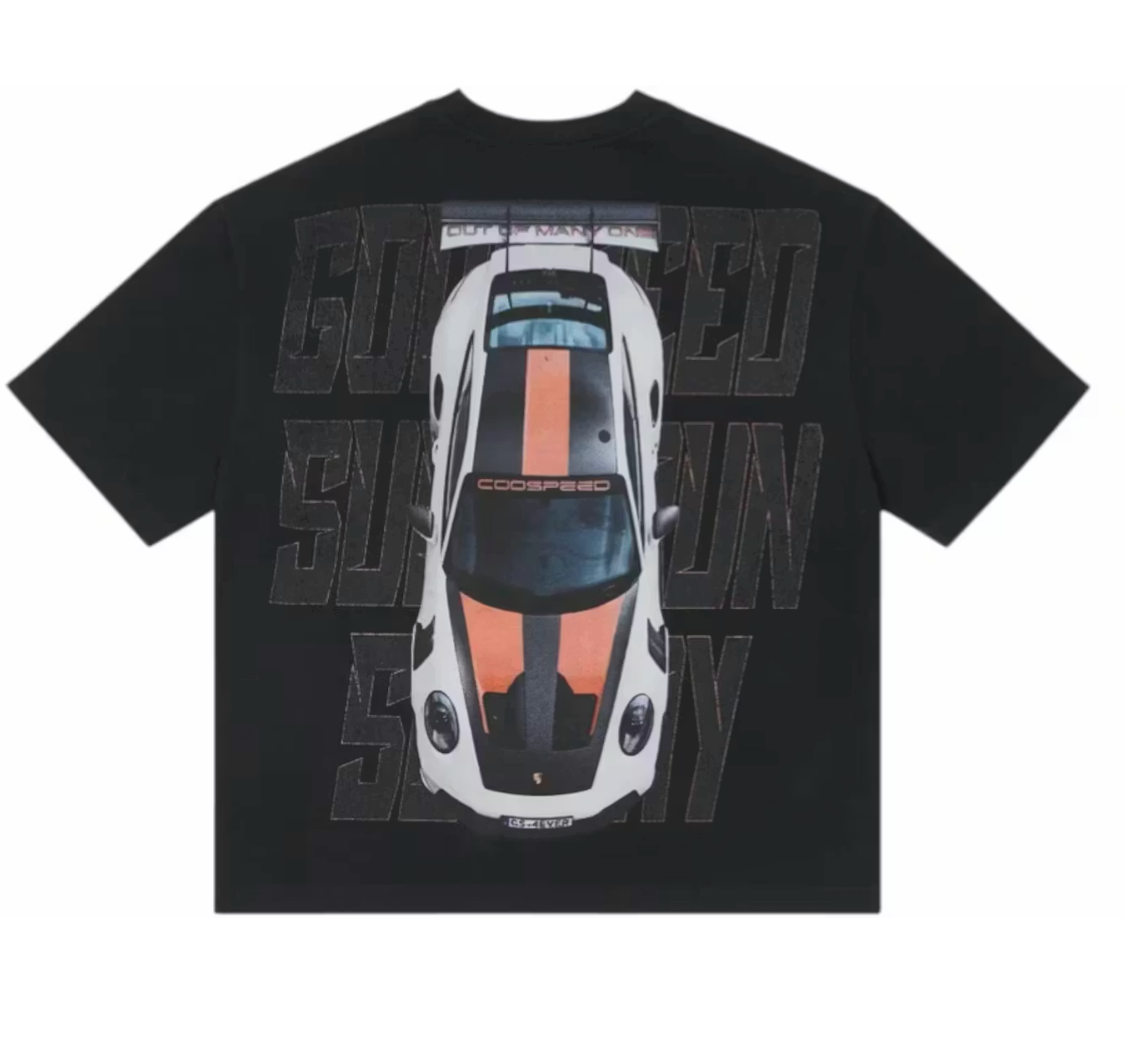 Godspeed Track Mode Miami Superrun Tee Black