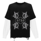 BTBG23 BLACK THERMAL LONGSLEEVE SHIRT W/ SILVER STONES