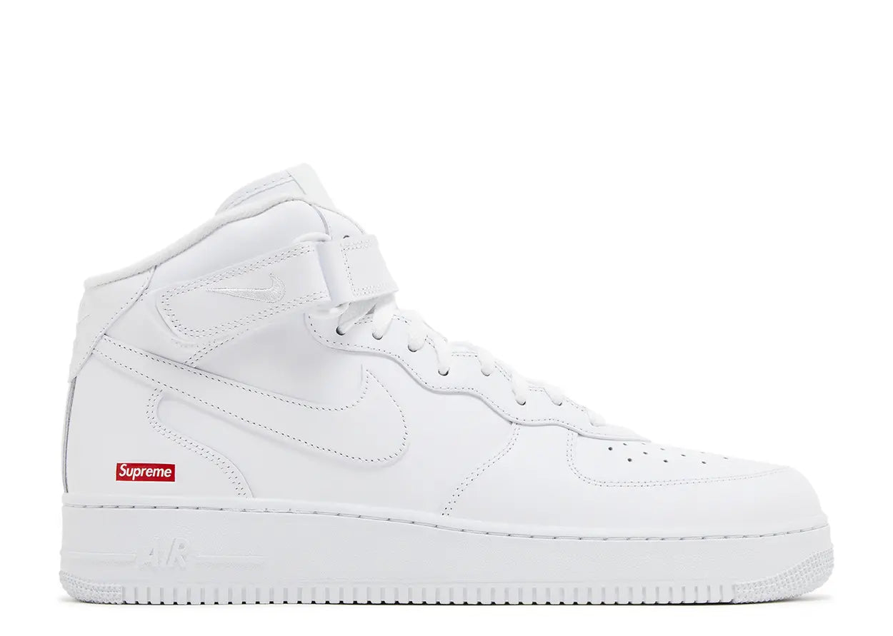 Supreme Air Force 1 Mid ‘White’