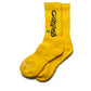 GODSPEED NEW YORK NEW AGE LOGO SOCKS YELLOW/BLACK