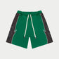 GODSPEED NYC HALFTIME SHORTS (GREEN/GRAPHITE)