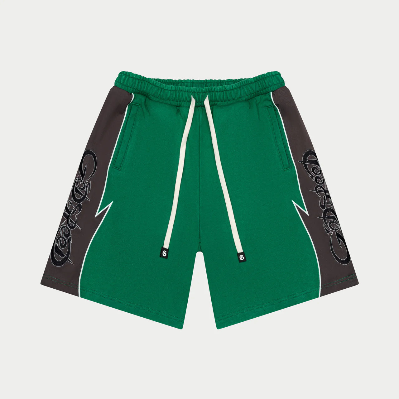 GODSPEED NYC HALFTIME SHORTS (GREEN/GRAPHITE)