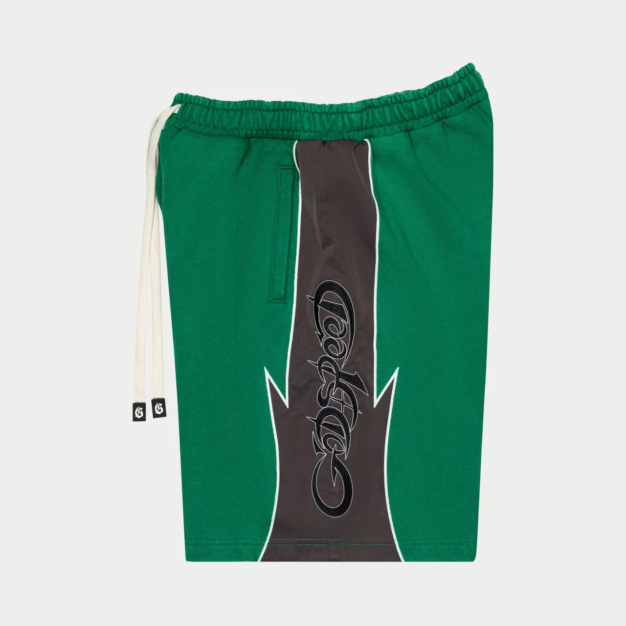 GODSPEED NYC HALFTIME SHORTS (GREEN/GRAPHITE)