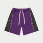 GODSPEED NYC HALFTIME SHORTS (PURPLE/GRAPHITE)