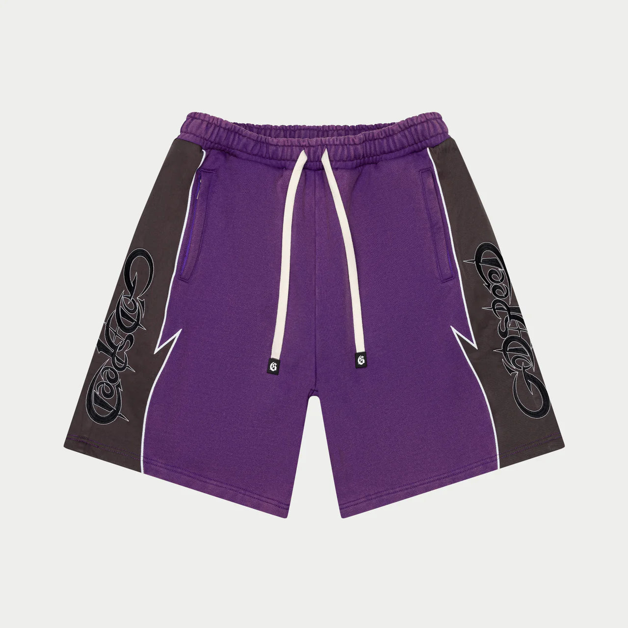 GODSPEED NYC HALFTIME SHORTS (PURPLE/GRAPHITE)