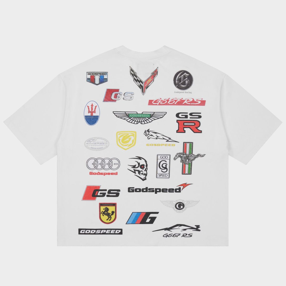 GODSPEED NYC INSIGNIAS (white)