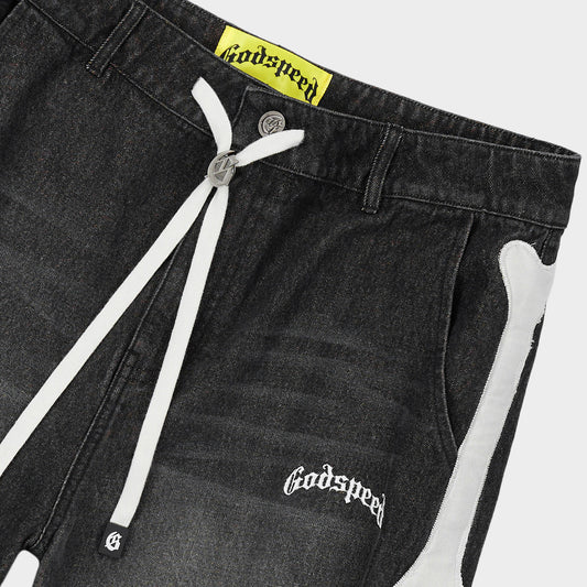 Godspeed Fermur Denim-Shorts (Black)