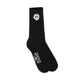 Denim Tears COTTON PEACE WREATH 3-PACK SOCKS BLACK