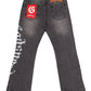Godspeed OG Logo Flared Denim (Grey Wash)