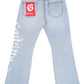 Godspeed OG Logo Flared Denim Printed (Blue)
