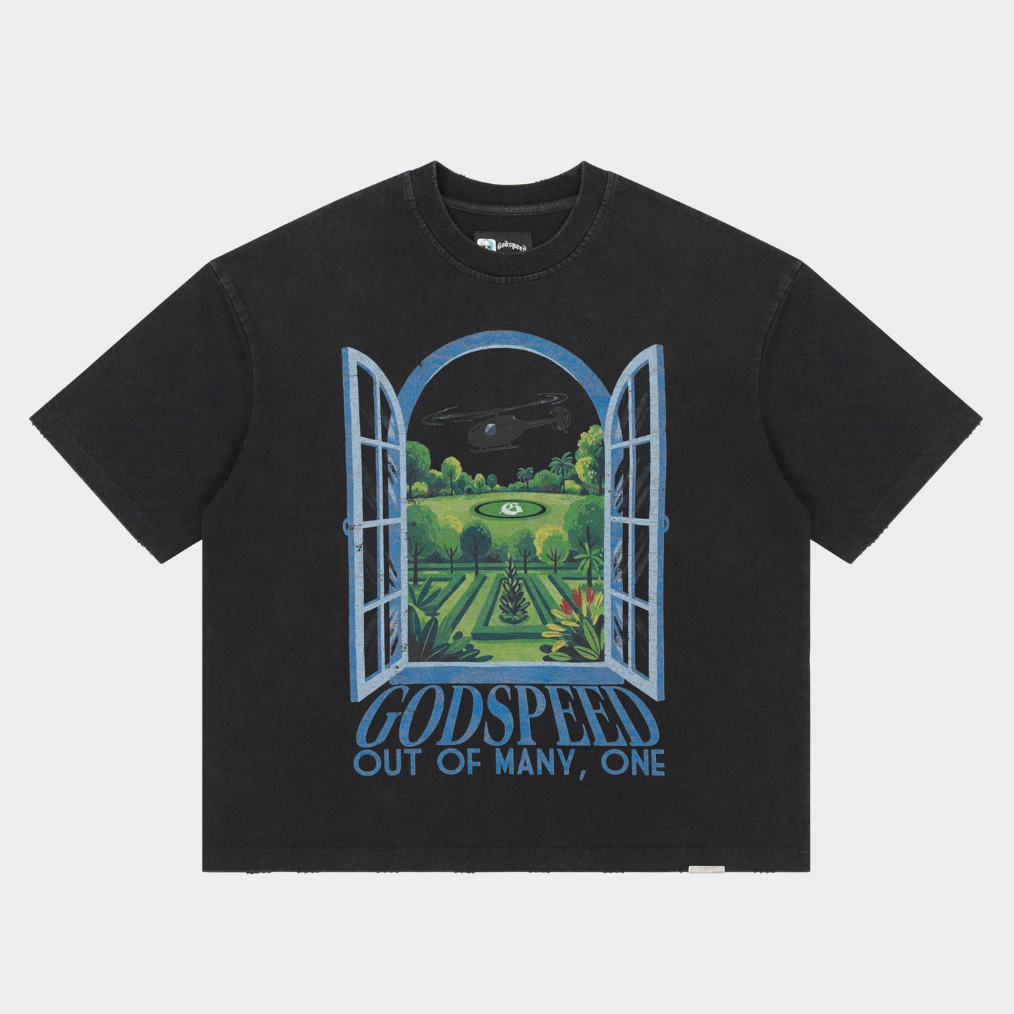 Godspeed Helipad Dreams T-Shirt (Black)