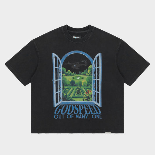 Godspeed Helipad Dreams T-Shirt (Black)