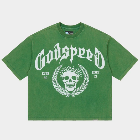 Godspeed Victor Crest T-Shirt (Green)