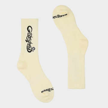 Godspeed New Age Logo Sock (Bone)