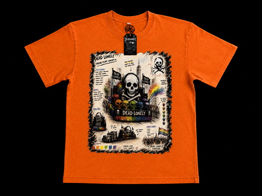 Dead Lonely Pride Orange T-Shirt