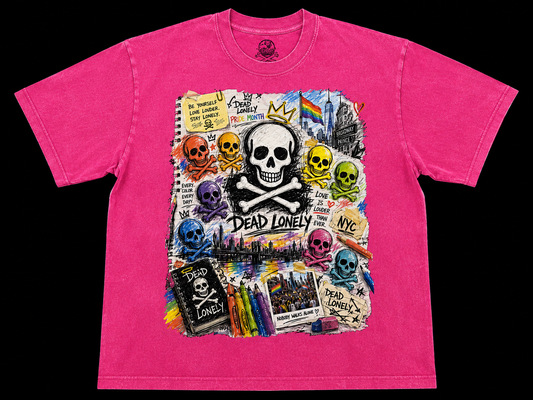 Dead Lonely Pride Pink T-Shirt