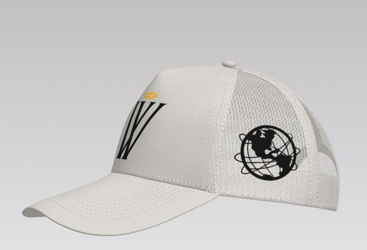 Mr.Wave Studio Trucker (Cream/Black))