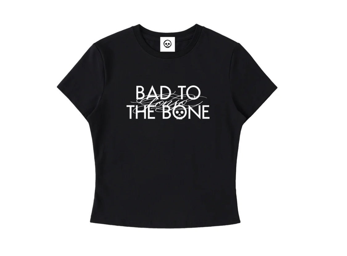 Fonso Crop Top "Bad To The Bone"