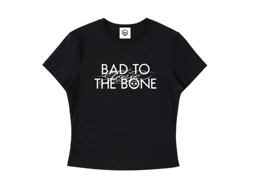 Fonso Crop Top "Bad To The Bone"