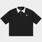 Godspeed Victor Minimal Crest Polo (Black)
