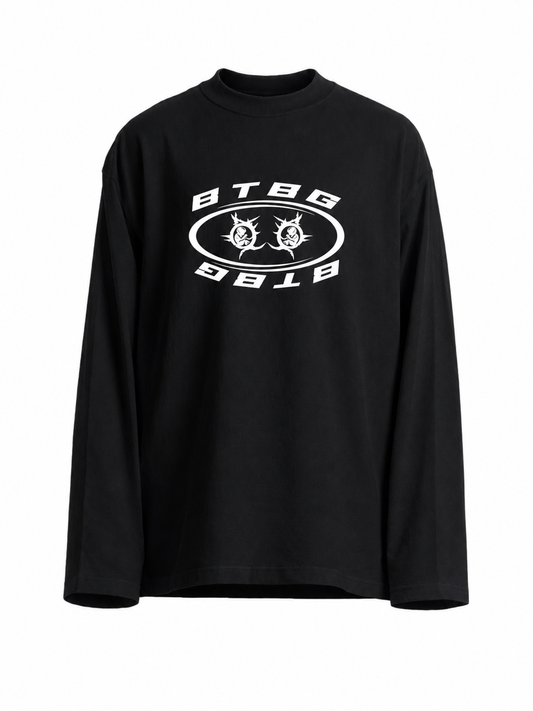 BTBG Core Logo Black Long Sleeve