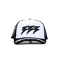 333 VISION WHT&BLK CAP (WHT&BLK 333 CAP)