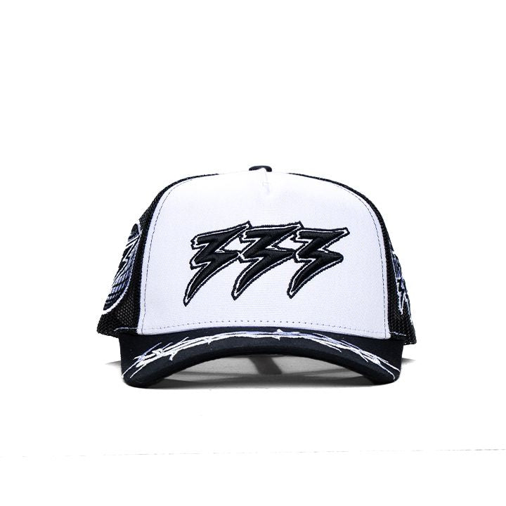 333 VISION WHT&BLK CAP (WHT&BLK 333 CAP)