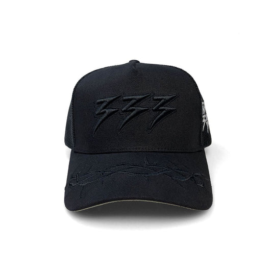 333 VISION ALL BLK CAP (ALLBLK 333 CAP)