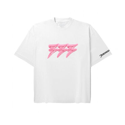 333 VISION (PINK-SHAGGY 333 T-SHIRT)