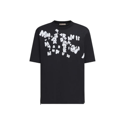 Marni Caos Logo T-Shirt Black